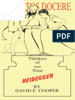 David E. Cooper - Heidegger - Thinkers of Our Time-Bloomsbury Publishing PLC (2001)