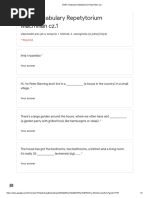 09.11.2020 DOM Vocabulary Repetytorium Macmillan cz.1 - Test