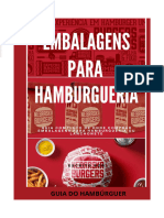 Embalagens para Hamburgueria Ou Lanchonetes