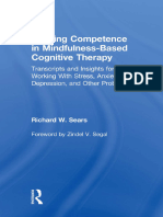 Building Competence in Mindfullness-Based Therapy