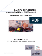 Plan Agentes Comunitarios P.S Belen