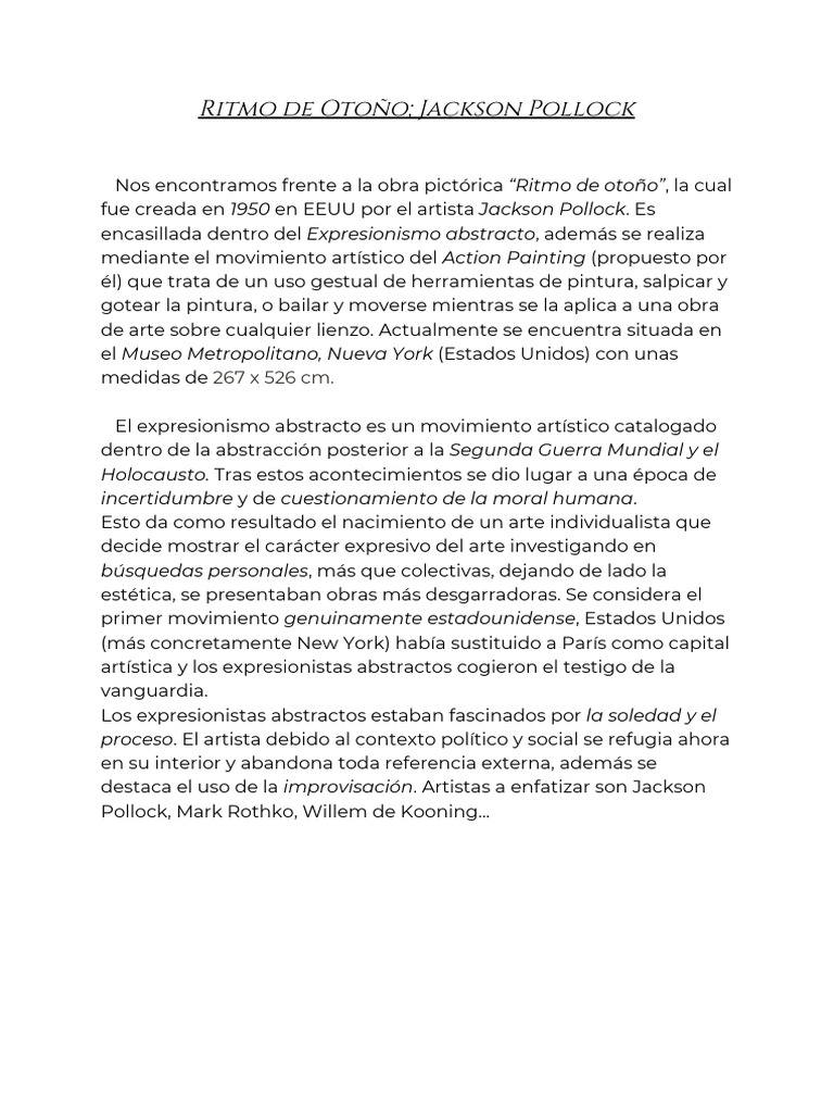 CAROLINA FULGENCIO MURCIA Análisis Obra 