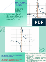 Rational Function Vertical and Horizontal Asymptote