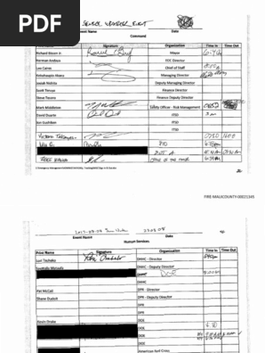 EOC Sign-in Sheet