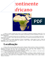 O Continente Africano