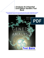 Instant Download Genetic Analysis An Integrated Approach 2nd Edition Sanders Test Bank PDF Scribd