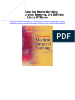 Instant Download Test Bank For Understanding Medical Surgical Nursing 3rd Edition Linda Williams PDF Scribd