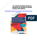 Instant Download Test Bank For Understanding Nursing Research Building An Evidence Based Practice 7th Edition PDF Scribd