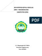 Program Supervisi Kepala Sekolah