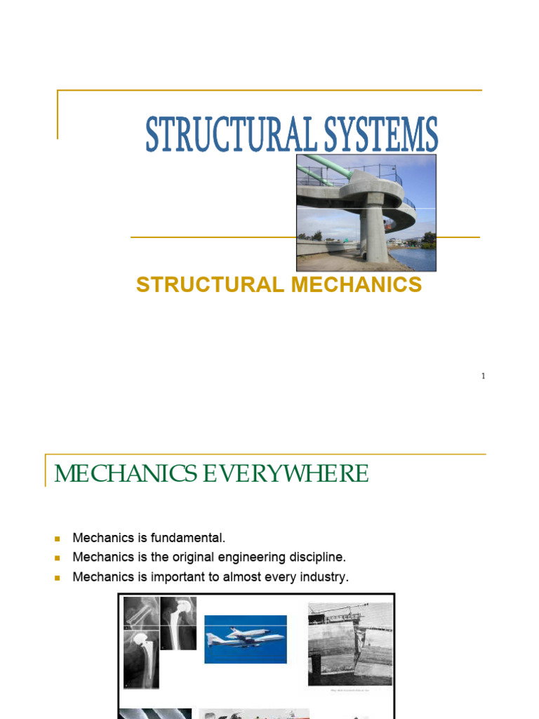 Structural - Mechanics Structural Systems | Download Free PDF ...