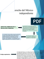 Derecho Del México Independiente