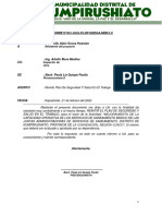 Plan de Seguridad y Salud en El Trabajo - Jass 2023