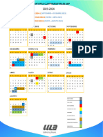 Calendario Licenciaturas Cuatrimestrales SEP y Programas 3030340