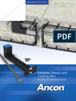 Ancon Lockable Dowels and Locking Pins March 2015