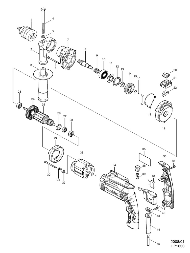 Diagrama HP1630 | PDF