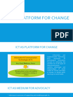 Emtech q2 l2 ICT As Platform For Change