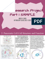 Unit 2 Research Project SAMPLE (Pancreatic Cells)