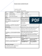 Year 6 Daily Lesson Plans