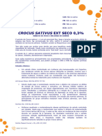 Extrato Crocus Sativus 03