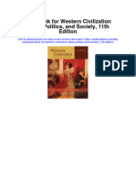 Instant Download Test Bank For Western Civilization Ideas Politics and Society 11th Edition PDF Scribd