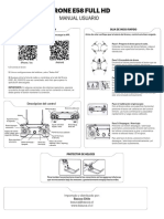 Manual Drone E58