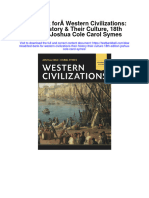 Instant download Test Bank for Western Civilizations Their History Their Culture 18th Edition Joshua Cole Carol Symes pdf scribd