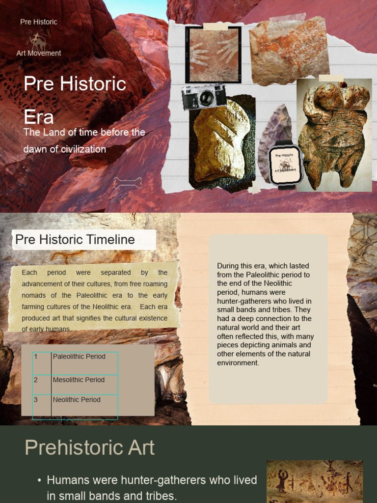 Prehistoric Art: Evolution and Significance | PDF | Paleolithic | Sculpture