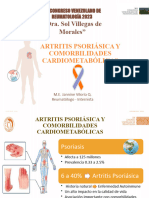 Artritis Psoriásica y Comorbilidades