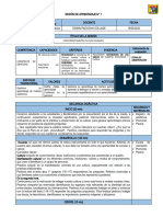 Sesion de Aprendizaje - DPCC 1° - #1