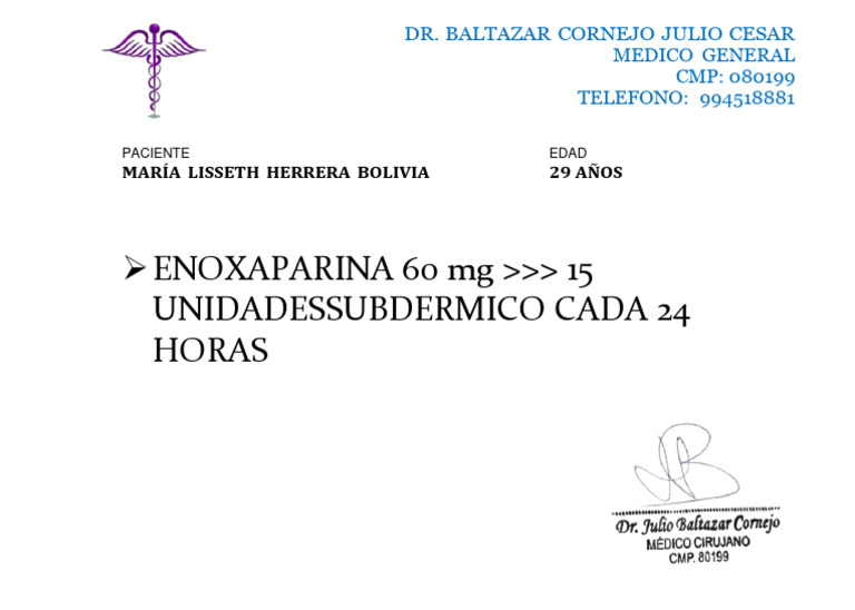 RECETA | PDF