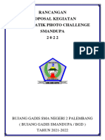 PROPOSAL KEGIATAN LOMBA BATIK PHOTO CHALLENGE SMANDUPA 2022 (Bisa)