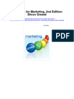 Instant Download Test Bank For Marketing 2nd Edition Dhruv Grewal PDF Ebook