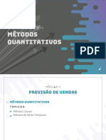 Métodos Quantitativos: Previsão de Vendas