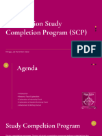 Sosialisasi Dan Evaluasi Student Completion Program (SCP) Prodi Teknik Informatika-English
