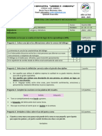 Examen Quimestral Con Componente Metagognitivo