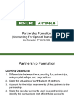 Module 1 - Partnership Formation