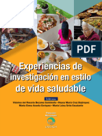 Experiencias de Investigacion en Estilo de Vida Saludable 2020 Con ISBN