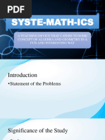 S4 Mathematics Scenario QnA | PDF