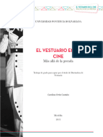 monografia vestuario de cine