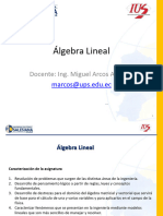 Álgebra Lineal Capítulo 2