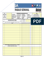 Plan de Trabajo Semanal