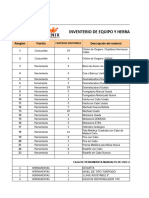 Equipos y Herramientas