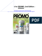 Instant Download Test Bank For Promo 2nd Edition Oguinn PDF Full