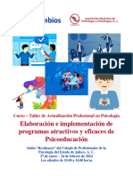 CT Virtual Elaboración de Programas de Psicoeducación