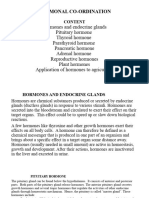 Hormonal Co-Ordination