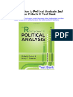 Instant download r Companion to Political Analysis 2nd Edition Pollock III Test Bank pdf full chapter