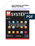 Instant Download M Information Systems 2nd Edition Baltzan Test Bank PDF Full Chapter