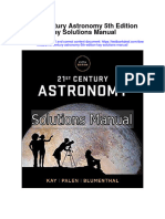 Instant Download 21st Century Astronomy 5th Edition Kay Solutions Manual PDF Full Chapter