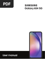 Samsung A54 Manual Final