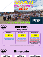 Carnavales Cajamarca 2024